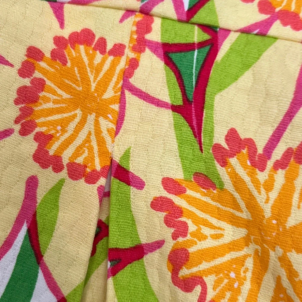 Lilly Pulitzer Summer Strapless Floral Sundress Sweetheart Neckline Fit & Flare - Picture 11 of 11